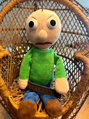 PhatMojo Baldis Basics In Education and Learning Angry Plush Toy w/ Ruler